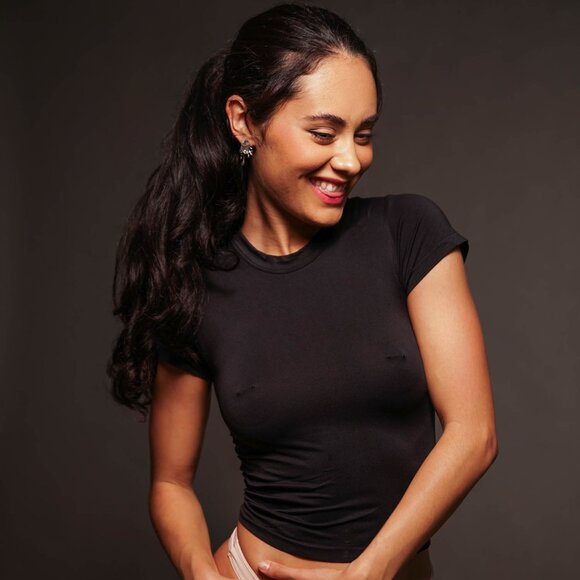 Raised Nipple Bar Pasties - Picture 3 of 7